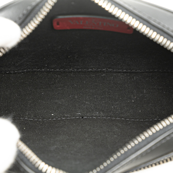 Pre-Loved Valentino Smooth Calfskin 3D VLogo Print Convertible Belt Bag - Picture 4 of 6